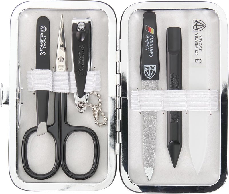 3 Swords Germany 6 Piece Manicure Pedicure Grooming Kit - Image 1